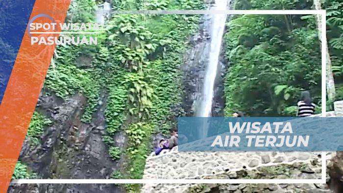 Santai Sejenak, Hilangkan Penat Menikmati Air Terjun yang Sejuk, Pasuruan
