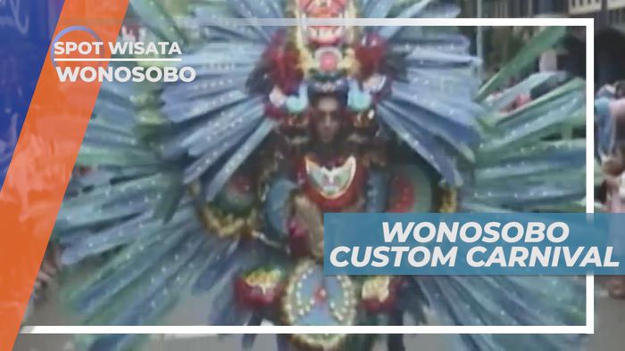 Wonosobo Custom Carnival, Lenggak-lenggok para Model Memeragakan Kostum Buatan Sendiri, Wonosobo