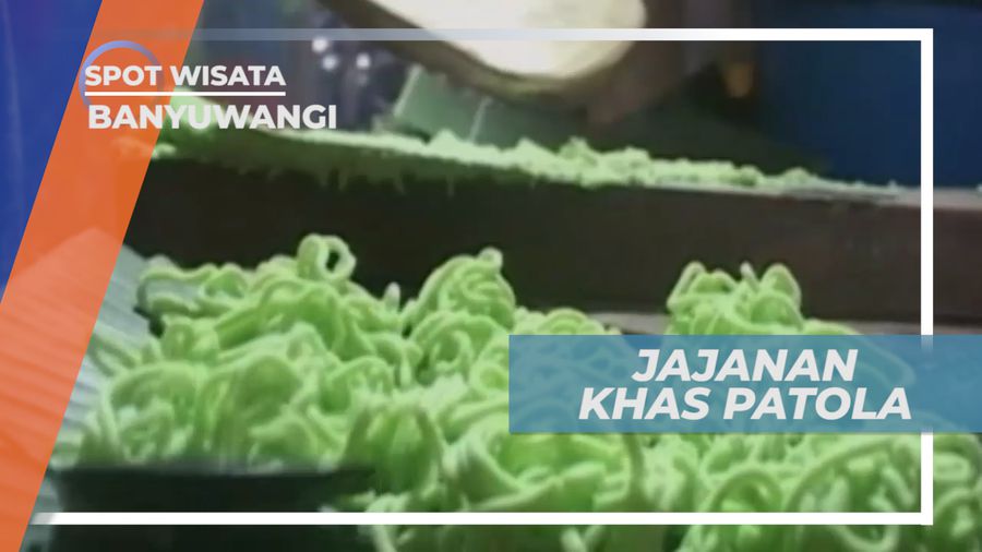 Patola, Jajanan Tradisional Mirip Mie Sebagai Makanan Pembuka Saat Buka Puasa, Banyuwangi