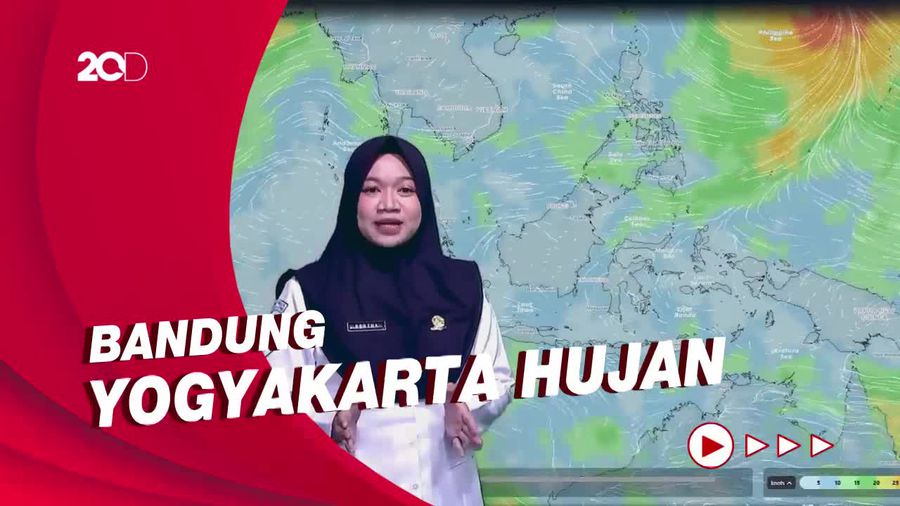 Prakiraan Cuaca Hari Ini: Jakarta-Semarang Berawan