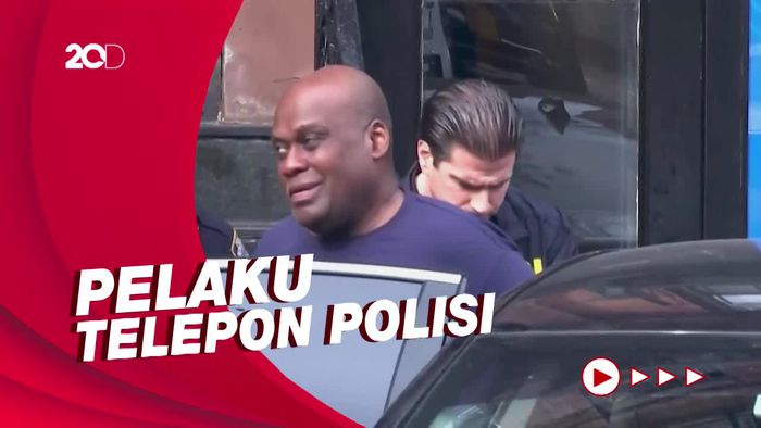 Ekspresi Pelaku Penembakan di Kereta di New York saat Dibekuk Polisi