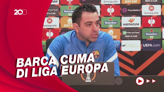 Xavi Ngaku Sedih Cuma Bisa Jadi Penonton Madrid di Liga Champions