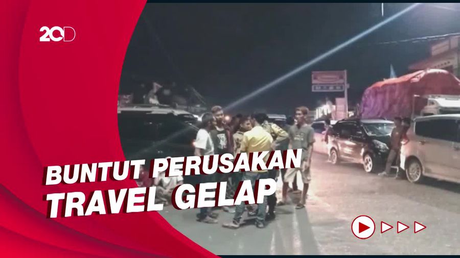 Saat Sopir Travel di Tasik Sweeping Angkutan Umum dan Berujung Ricuh