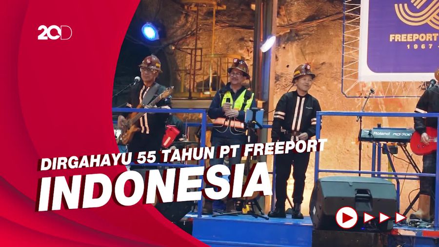55 Tahun! PT Freeport Indonesia Menggelar Konser Musik