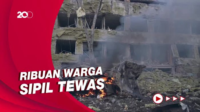 Invasi Rusia ke Ukraina Masuki Hari ke-50, WHO Ingatkan Kemanusiaan