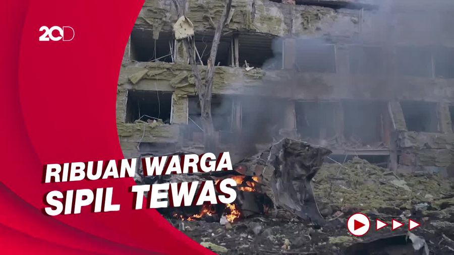 Invasi Rusia ke Ukraina Masuki Hari ke-50, WHO Ingatkan Kemanusiaan