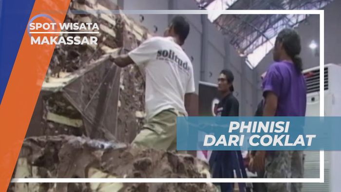 Perahu Phinisi dari Cokelat, Daya Tarik Pameran Makanan Kota Makassar