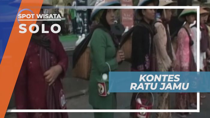Kontes Unik, Pemilihan Ratu Jamu Gendong, Solo