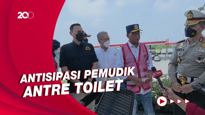 Menhub Minta Rest Area KM 57 Tol Japek Tambah 50 Toilet Saat Mudik