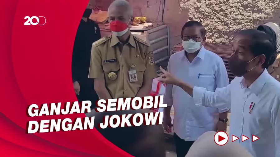 Pesan Jokowi ke Ganjar Saat Kunker di Jateng