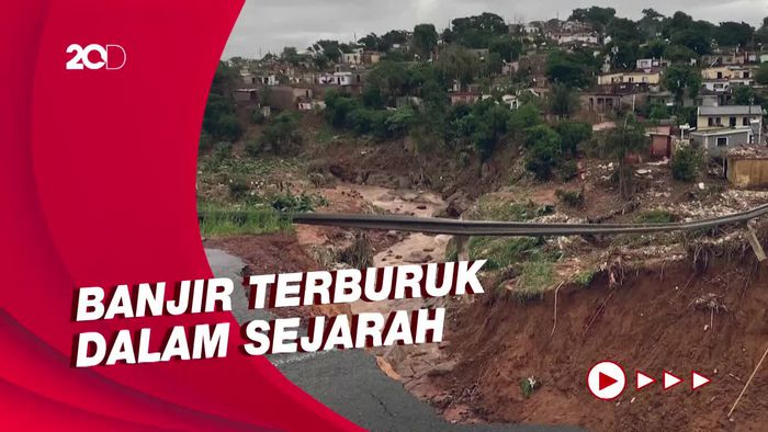 Dahsyatnya Banjir di Afrika Selatan Hingga Tewaskan 341 Orang