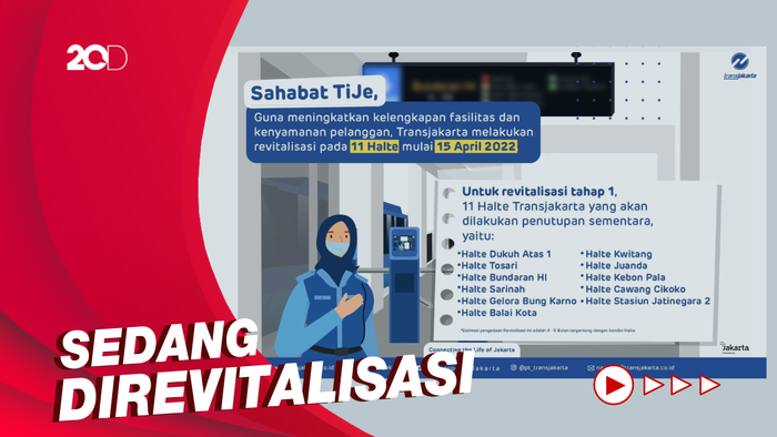 Daftar 11 Halte TransJakarta yang Ditutup Sementara Mulai Hari Ini!