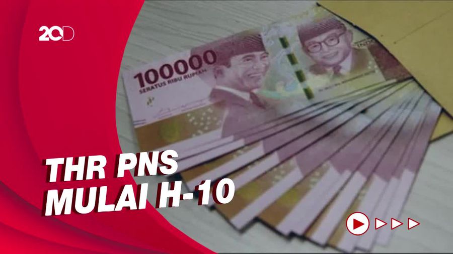 THR PNS Cair Mulai 18 April 2022, Gaji ke-13 Bulan Juli