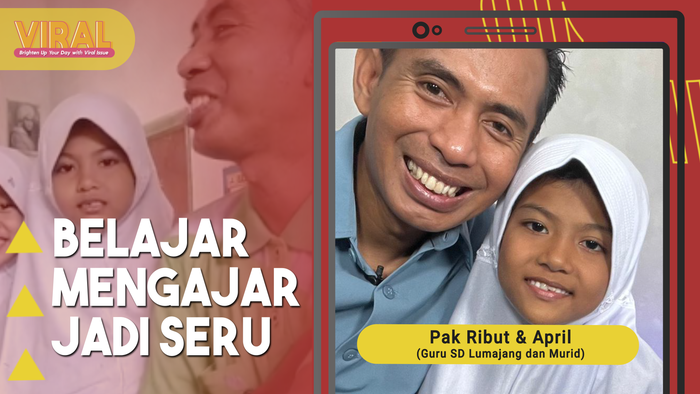 Keakraban Pak Ribut & April, Guru Murid yang Viral di Tiktok 