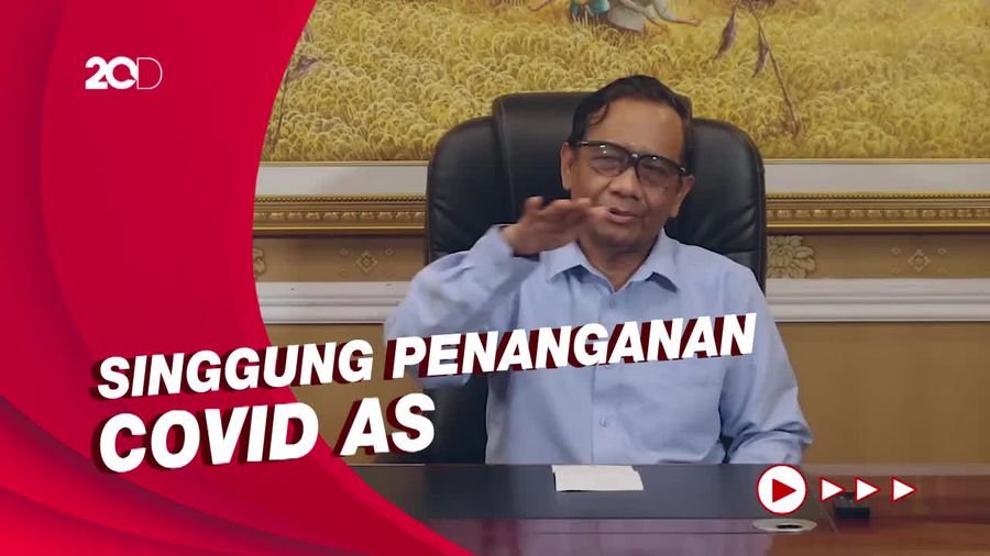 AS Soroti Pelanggaran HAM PeduliLindungi, Mahfud Md Sindir Balik