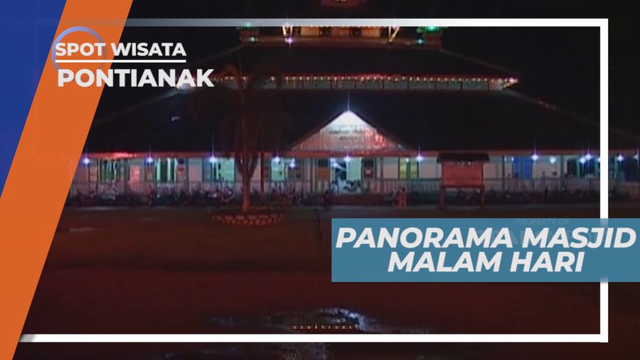 Masjid Sultan Syarif Abdurrahman, Mampu Menampung 4000 Jamaah, Pontianak