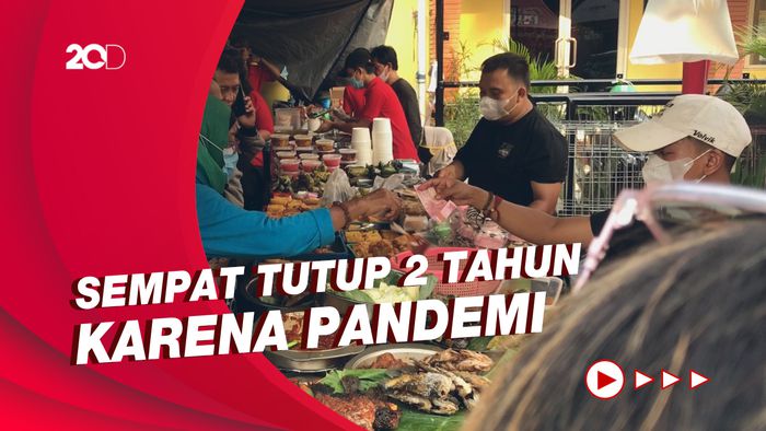 Kembali Buka, Pasar Takjil Benhil Ramai Diserbu Pembeli