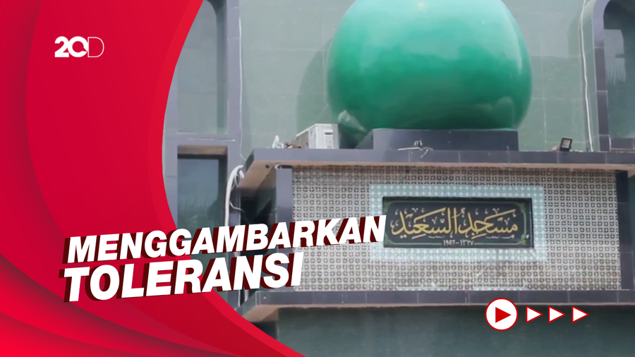 Melihat Masjid Arab yang Berdiri di Kawasan Pecinan Makassar