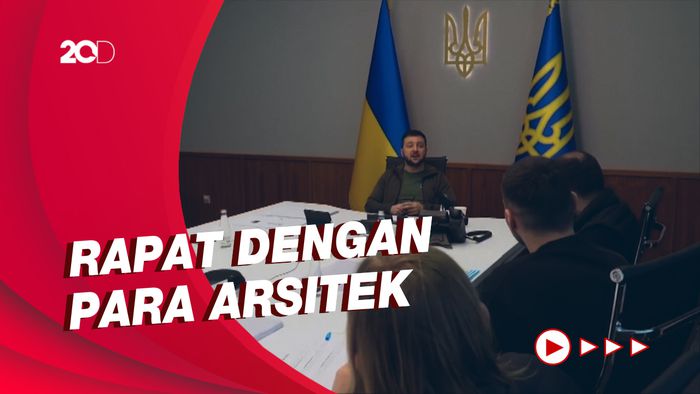 Presiden Zelensky Mulai Rencanakan Rekonstruksi Ukraina