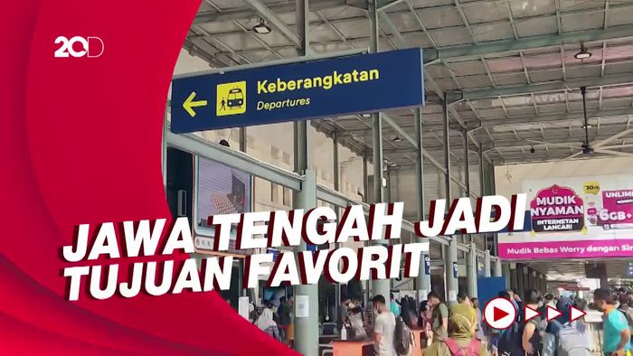 Hari Ini, Tercatat 5.844 Orang Mudik dari Stasiun Pasar Senen