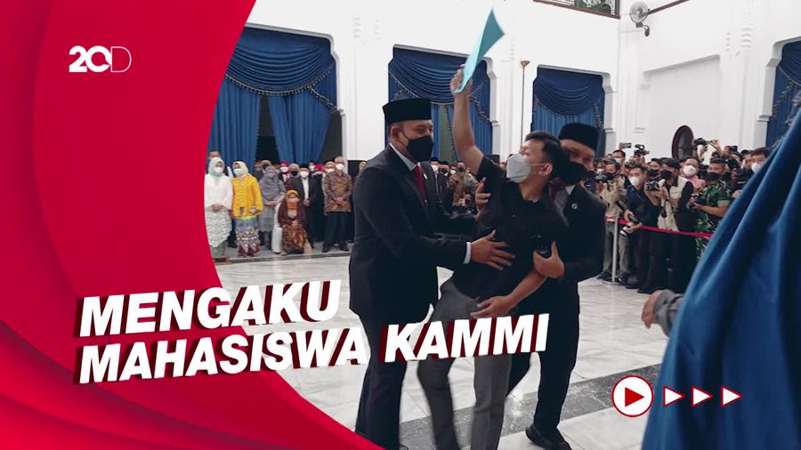 Seorang Mahasiswa Ditangkap Saat Pelantikan Walkot Bandung