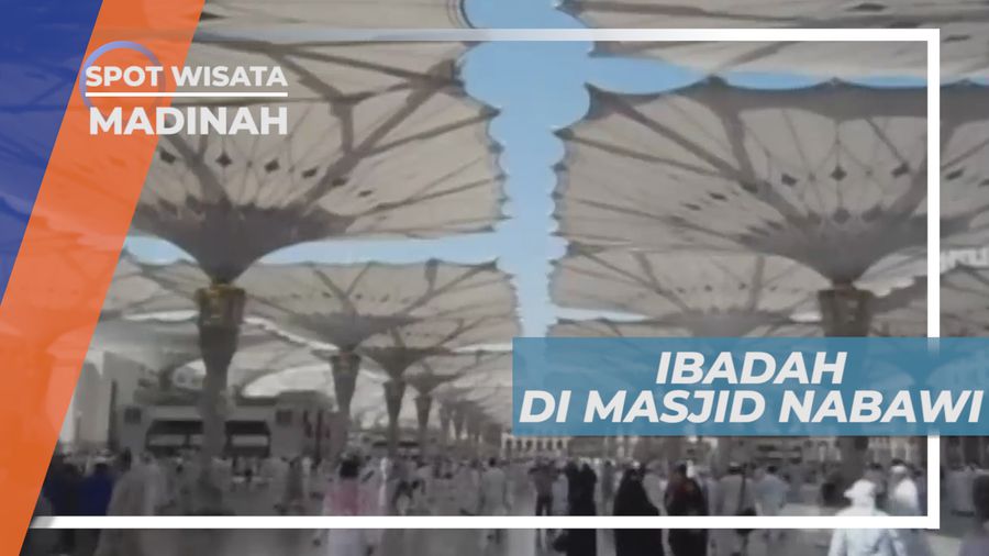 Khidmatnya Salat Jumat di Masjid Nabawi, Madinah
