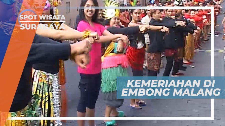 Akhir Pekan Sehat di Jalan Embong Malang Surabaya