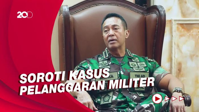 Jenderal Andika Soroti Kasus Mayor Dokter TNI: Saya Kawal Bener Ini!