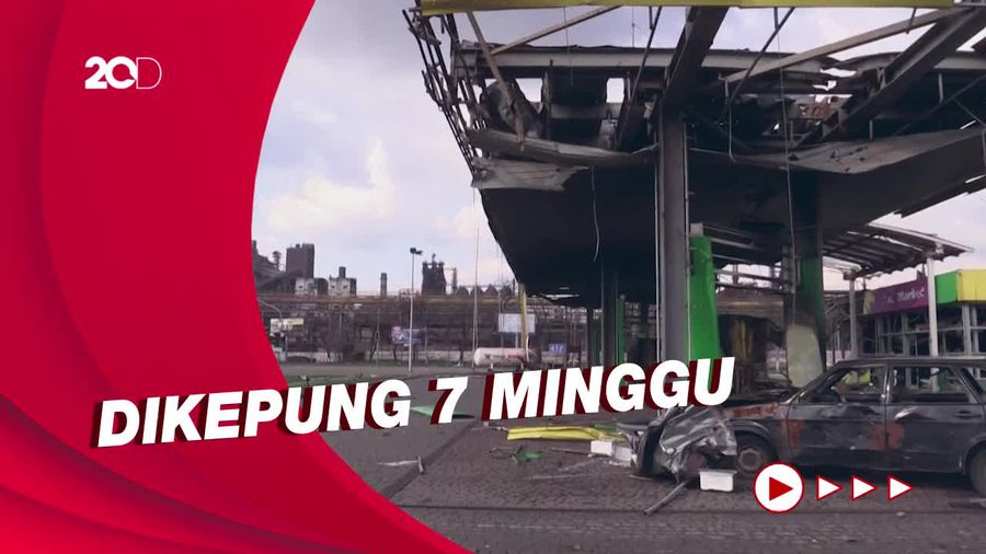 Kondisi Mengenaskan Kota Mariupol yang Diultimatum Rusia