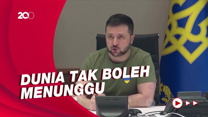Pesan Zelensky: Jangan Tunggu Rusia Gunakan Senjata Nuklir!