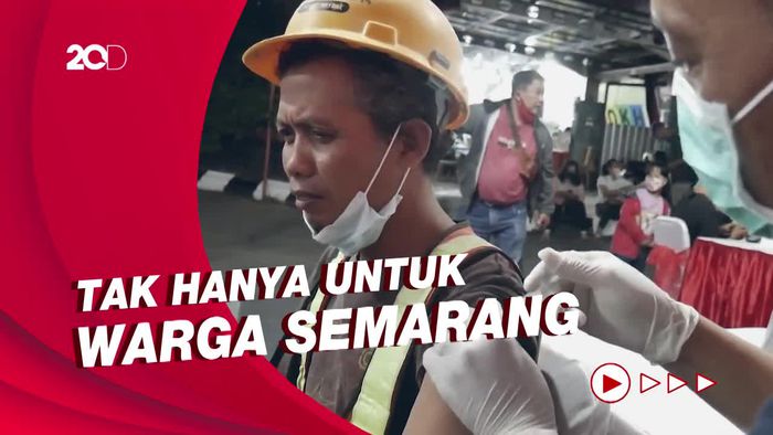 Pemkot Semarang Buka Layanan Vaksinasi Covid-19 24 Jam untuk Pemudik
