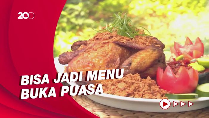 Masak Masak: Resep Ayam Kremes Sambal Bajak Pete