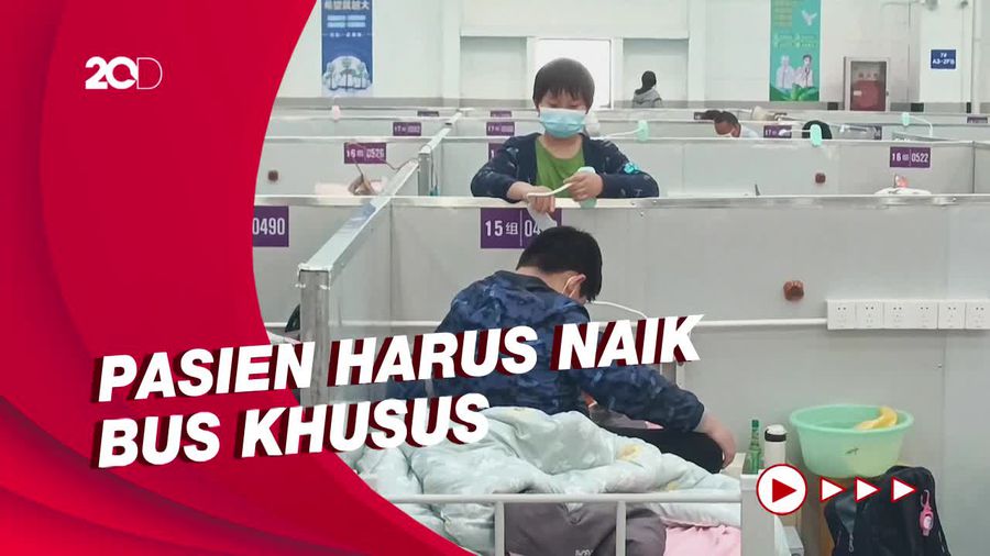 Melihat Rumah Sakit Sementara untuk Pasien Covid-19 di Shanghai