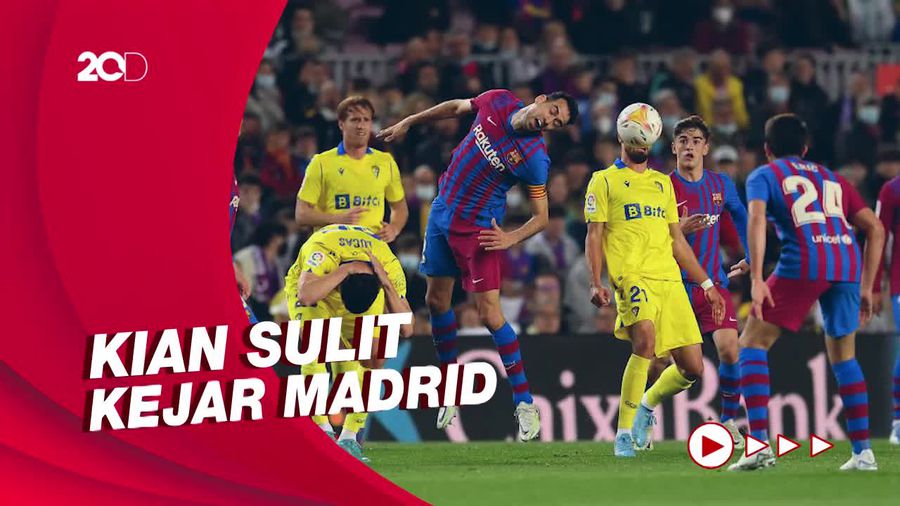 Barcelona Akhirnya Tumbang, Terancam Nirgelar Musim Ini