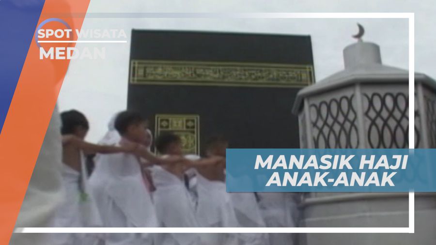 Ramainya Ribuan Anak TK Ikuti Manasik Haji di se- Kota Medan