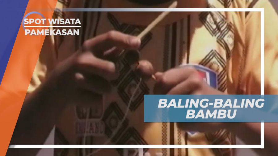 Serunya Bermain Baling-baling Bambu dari buah Camplong, Pamekasan