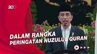 Peringatan Nuzulul Quran, Jokowi: Manfaatkan Keberagaman Demi Kepentingan Bersama