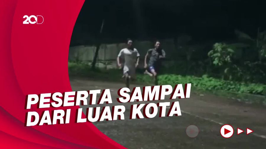 Ramai Balap Lari di Bekasi, Peserta Tadinya Pelaku Balap Motor Liar