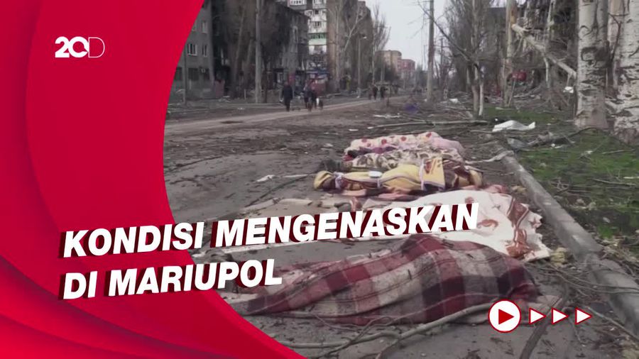 Mayat-mayat Terbengkalai Masih Ditemukan di Mariupol