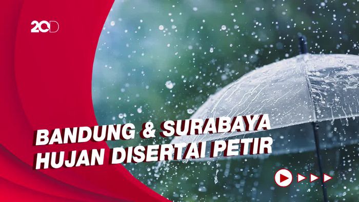 Cuaca di Kota-kota Indonesia Berpotensi Hujan, Cek Daerah Anda!