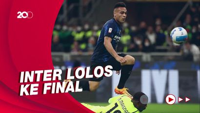 Nerazzuri ke Final Usai Sikat Milan 3-0