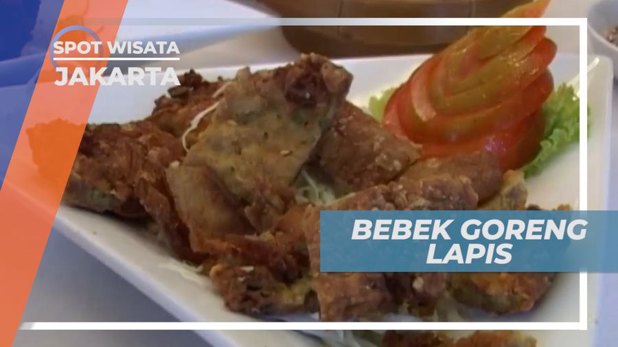Gurihnya Bebek Goreng Lapis di Restoran Berkonsep Open Kitchen Jakarta