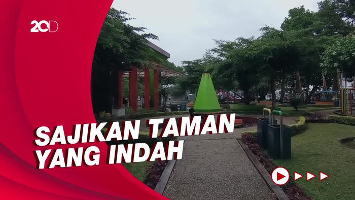 Ngabuburit di Taman Kota Tasikmalaya