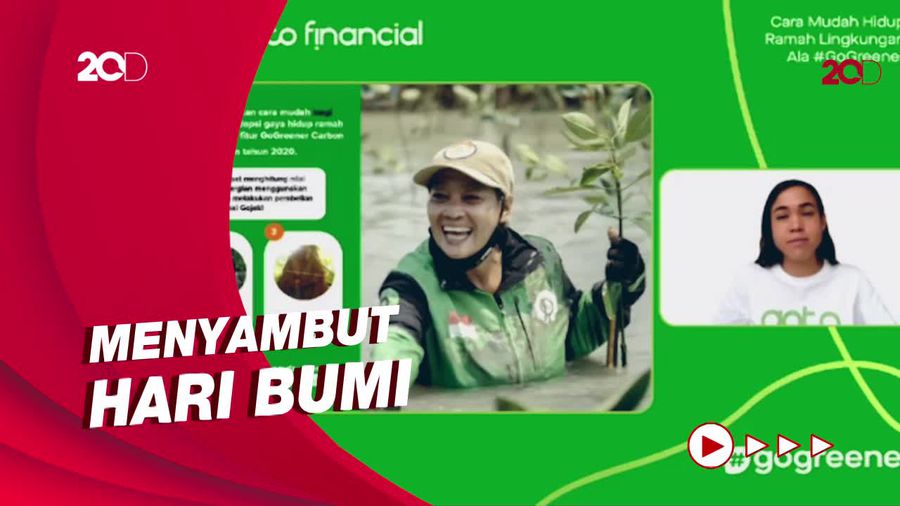 Tanam Pohon Bisa Sambil Naik Ojol