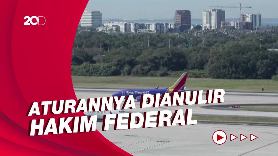 Penumpang Pesawat di AS Tak Lagi Wajib Bermasker