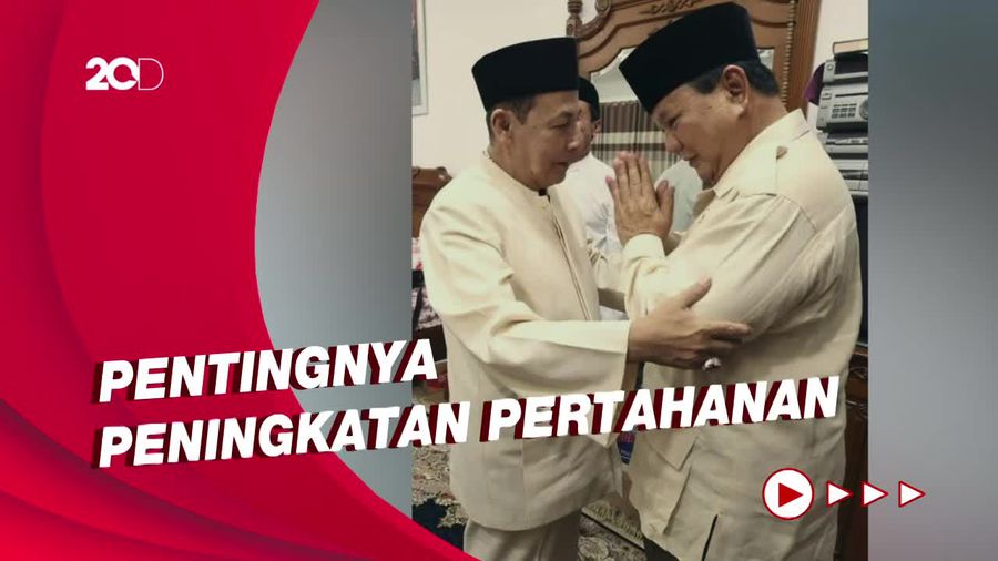 Temui Habib Luthfi, Prabowo Dapat Wejangan