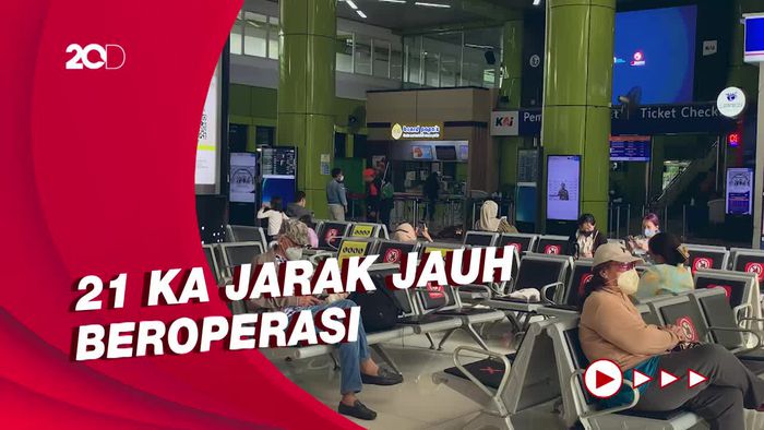 Hari Ini 3.728 Penumpang Berangkat dari Stasiun Gambir
