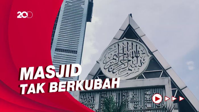 Menengok Masjid Segitiga Rancangan Ridwan Kamil di Tanah Abang