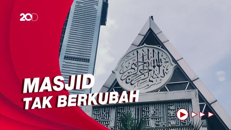 Menengok Masjid Segitiga Rancangan Ridwan Kamil di Tanah Abang