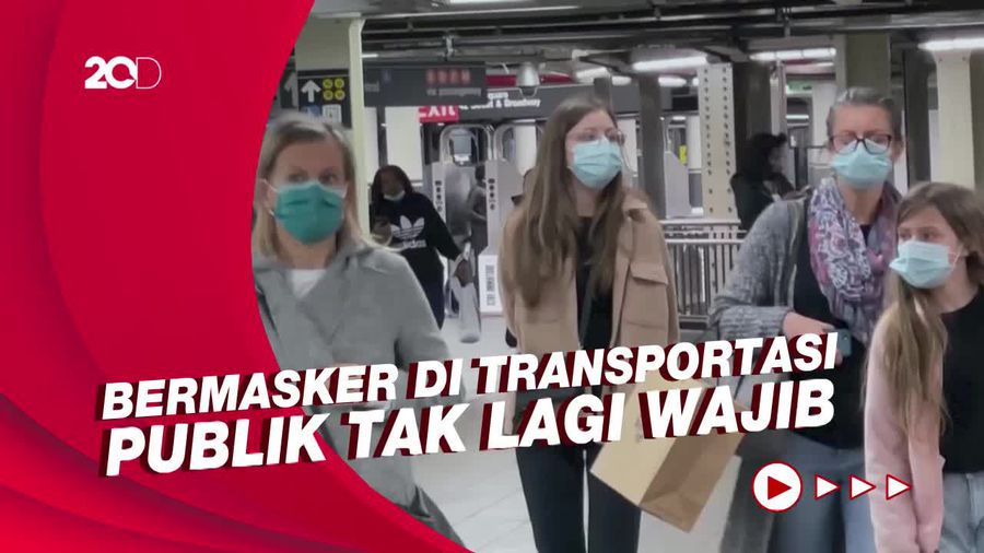 Reaksi Warga New York Setelah Mandat Bermasker Dicabut